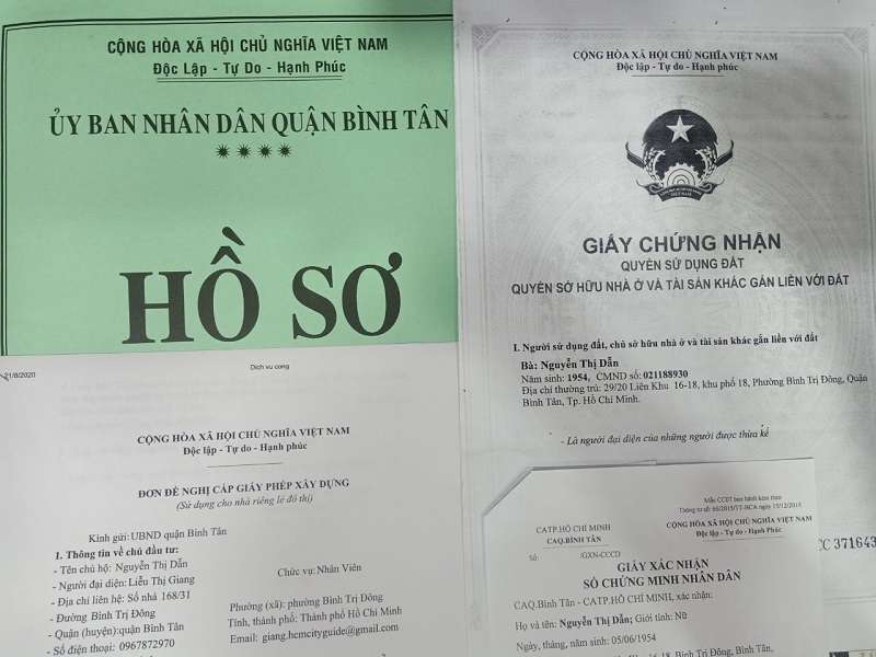 Chuẩn bị hồ sơ cải tạo nhà