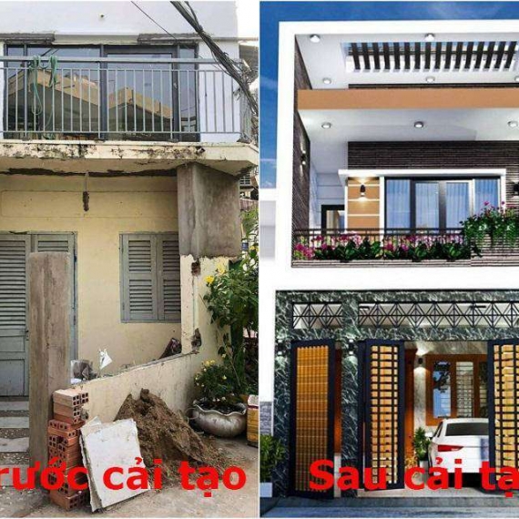 Tư vấn chi phí cải tạo nhà 2 tầng cũ trọn gói