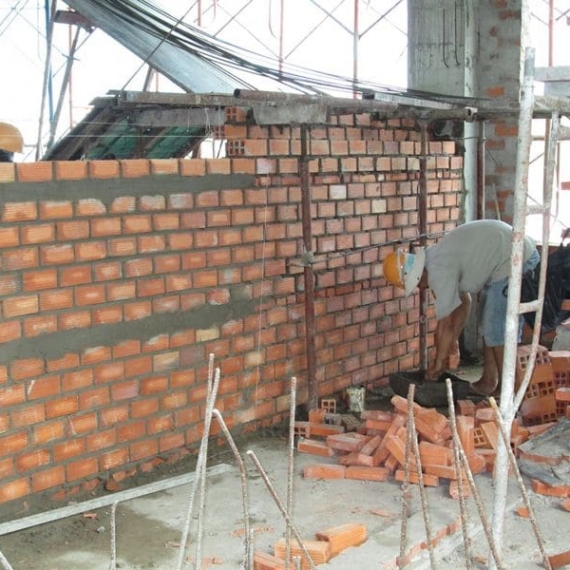 Kỹ thuật xây tường gạch - Nguyên tắc và lưu ý cần biết